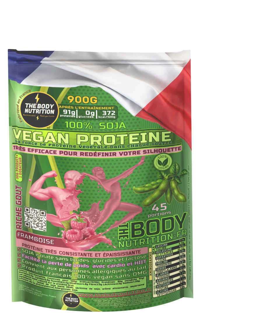 VEGAN LUX SOJA 91% PROTEINE 900g