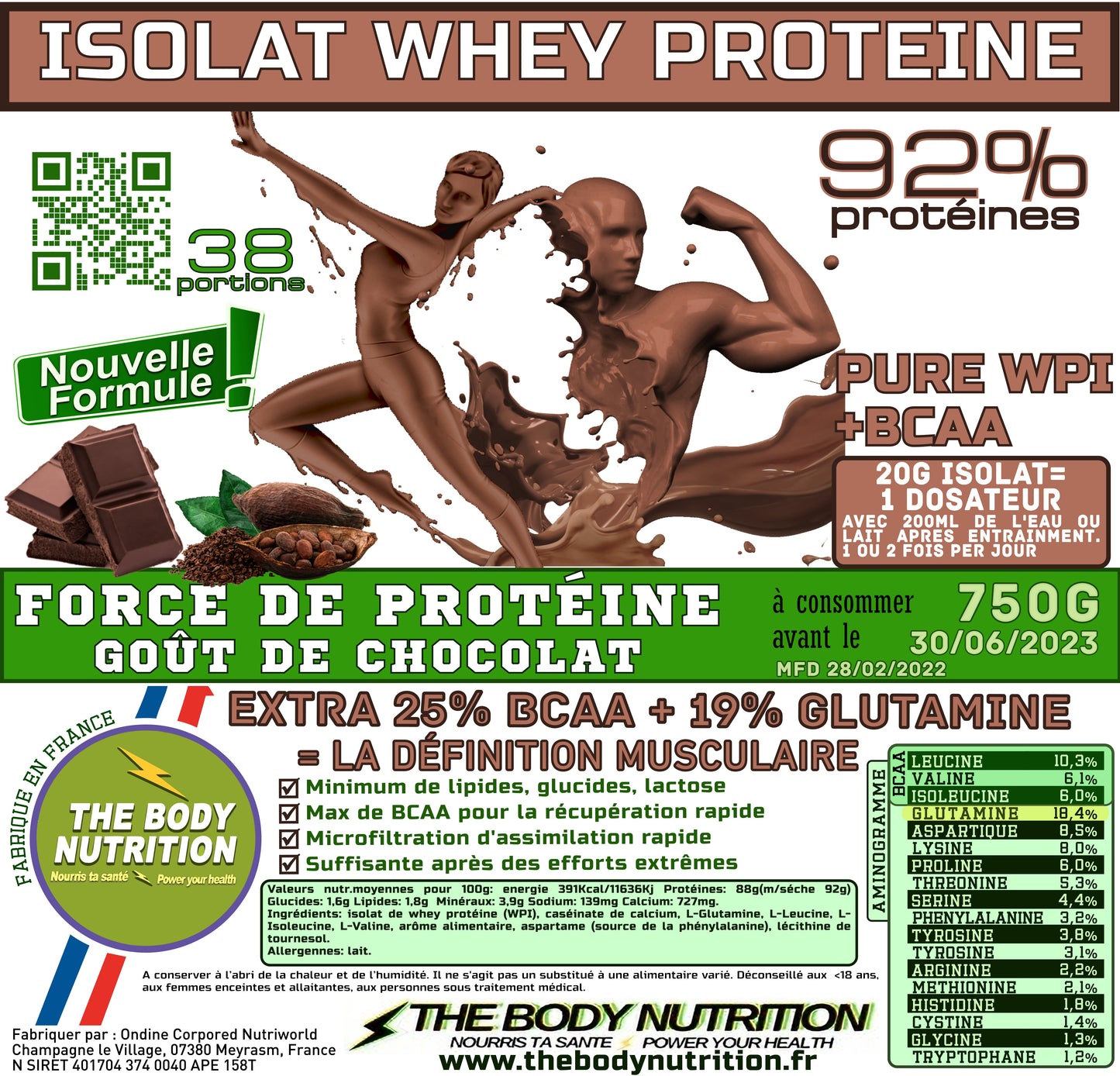 ISOWHEY - The Body Nutrition