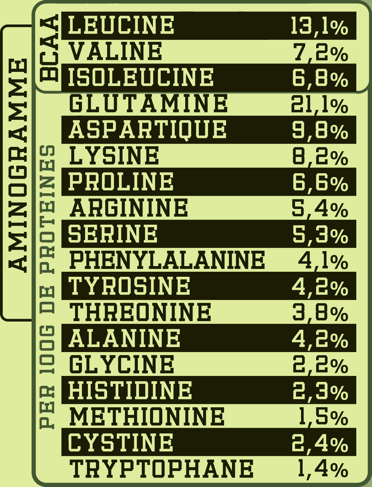 ISO WHEY 93% AMINOGRAMME