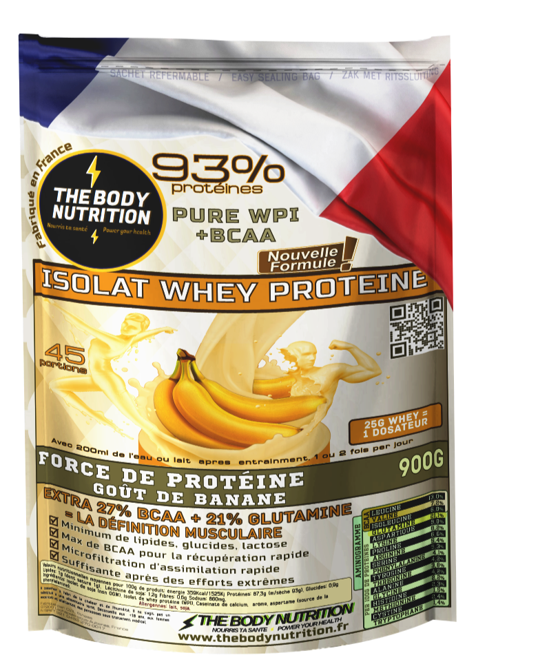 ISO WHEY 93% BANANA 900