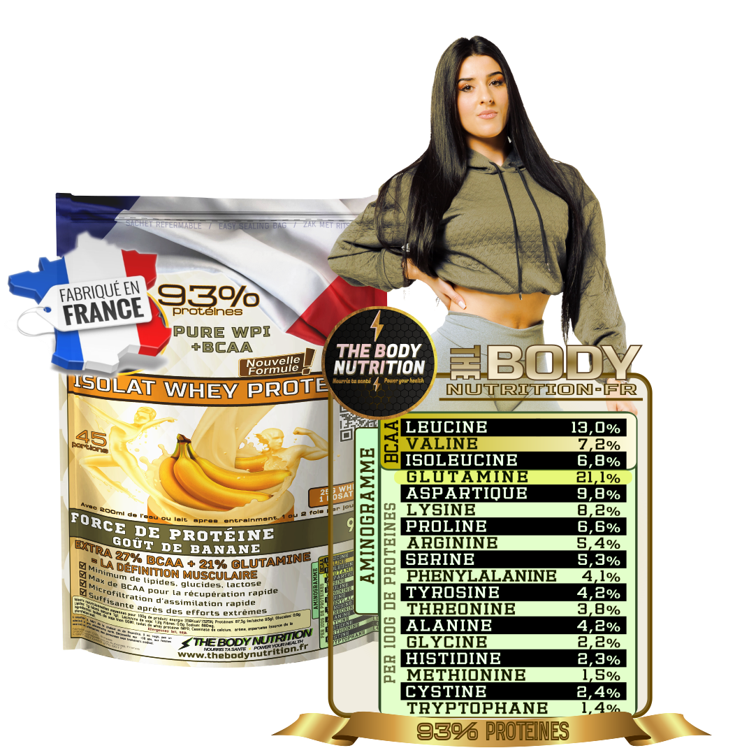 ISO WHEY 93% BANANA 900 amino