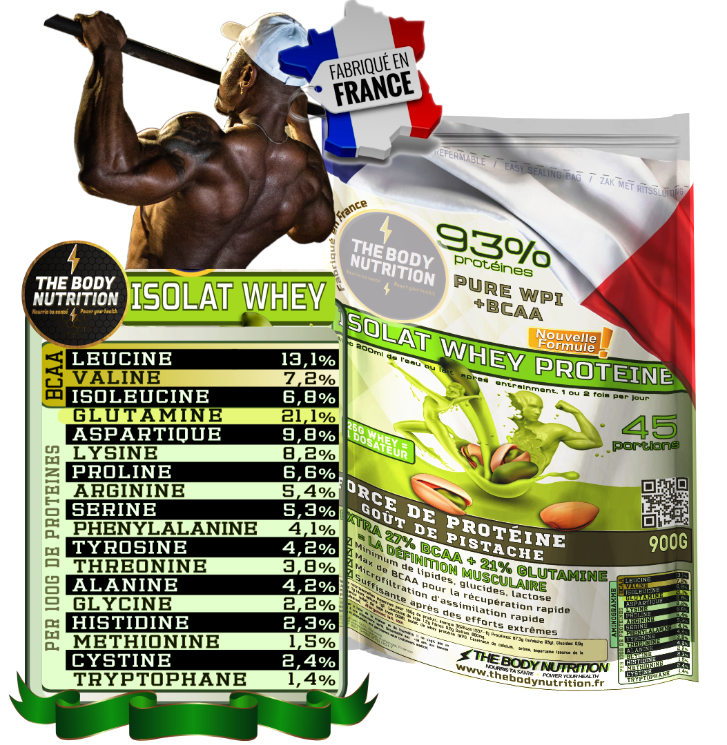 ISO WHEY 93% PISTAHE 900G amino
