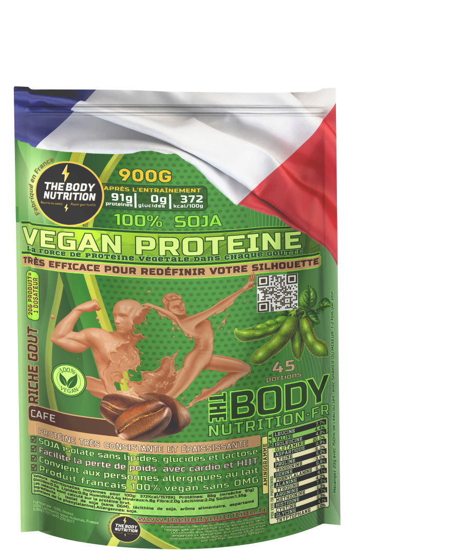 VEGAN LUX SOJA 91% PROTEINE 900g