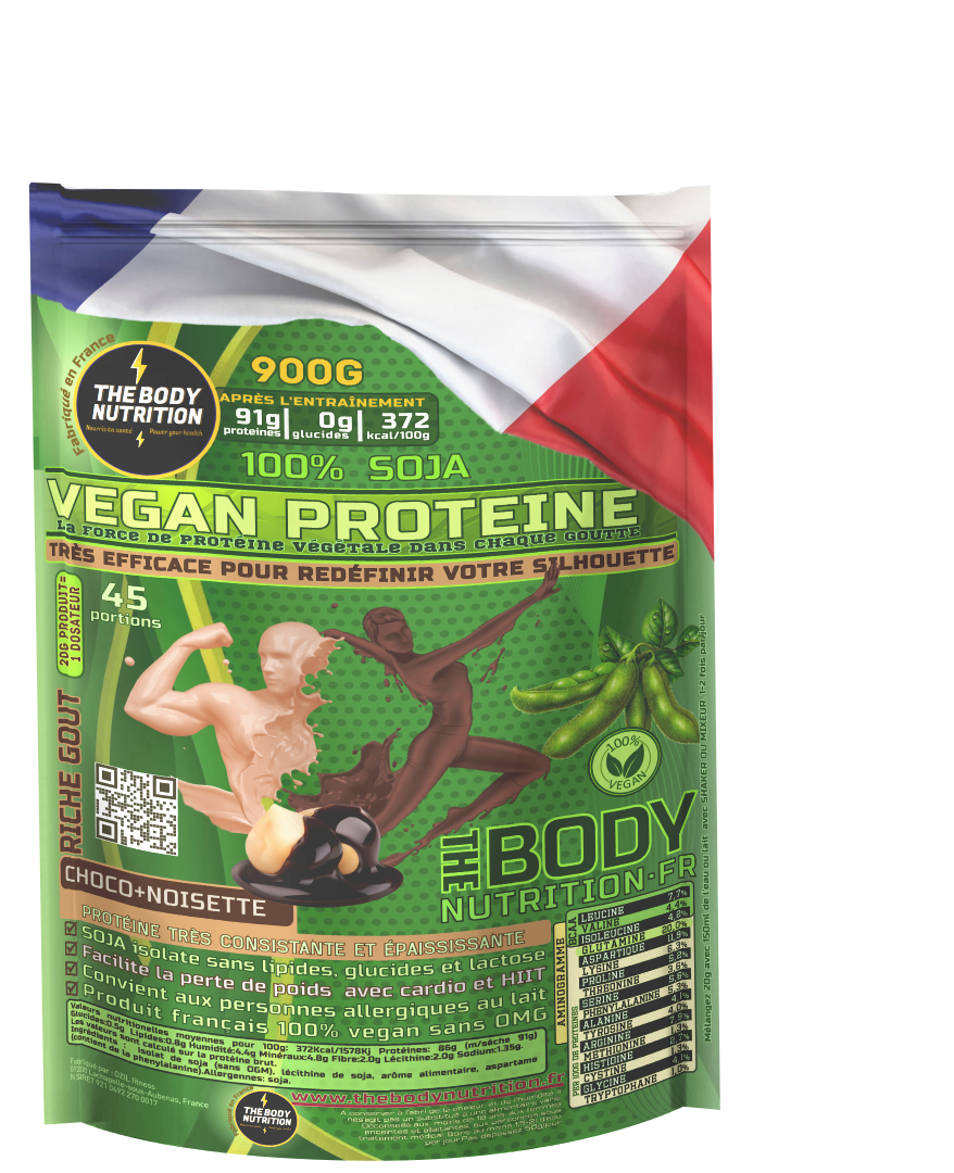 VEGAN LUX SOJA 91% PROTEINE 900g