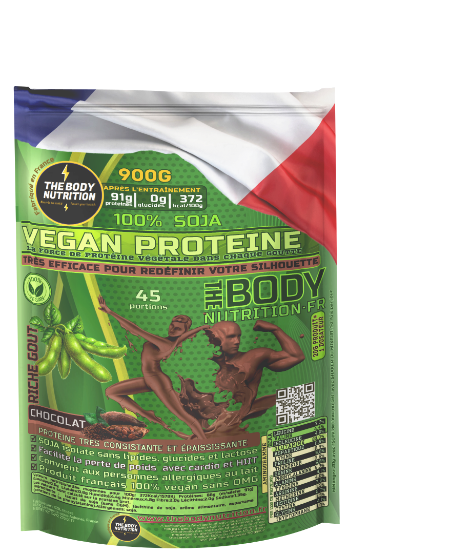 VEGAN LUX SOJA 91% PROTEINE 900g