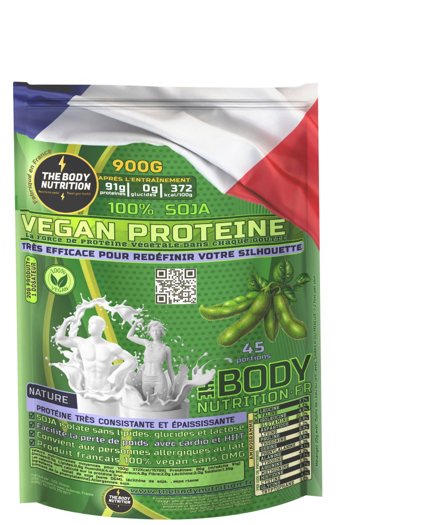 VEGAN LUX SOJA 91% PROTEINE 900g