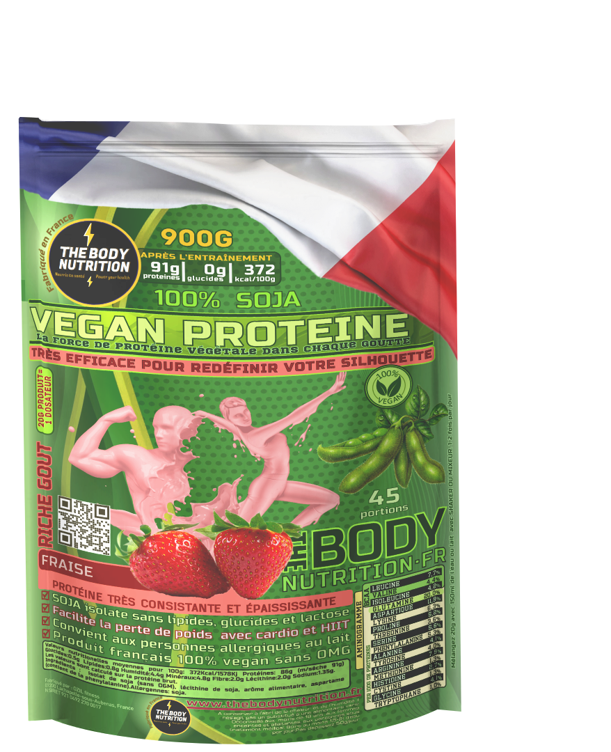 VEGAN LUX SOJA 91% PROTEINE 900g