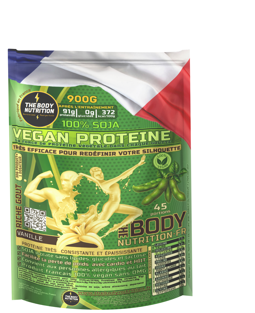 VEGAN LUX SOJA 91% PROTEINE 900g